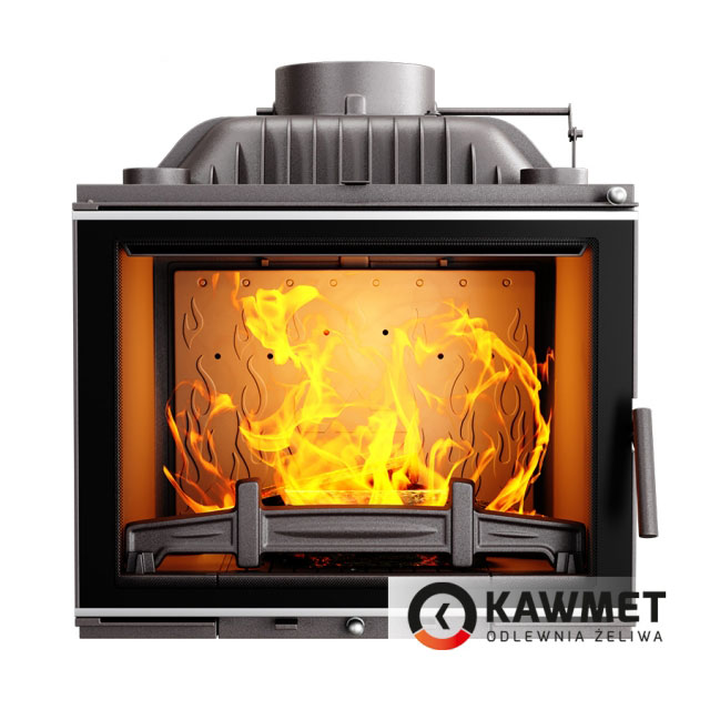 Каминная топка KawMet W17 14 кВт Decor (12.3 кВт Eko)